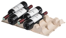 Calage 6 bouteilles de vin Bordeaux - repose col, HUHTAMAKI